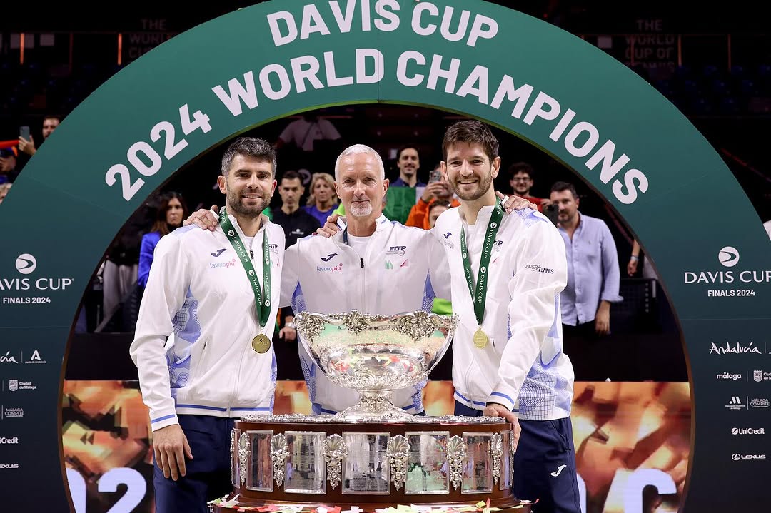 Congratulazioni ad Andrea Vavassori ed al suo coach, papà Davide, Direttore tecnico della Pinerolo Tennis Academy